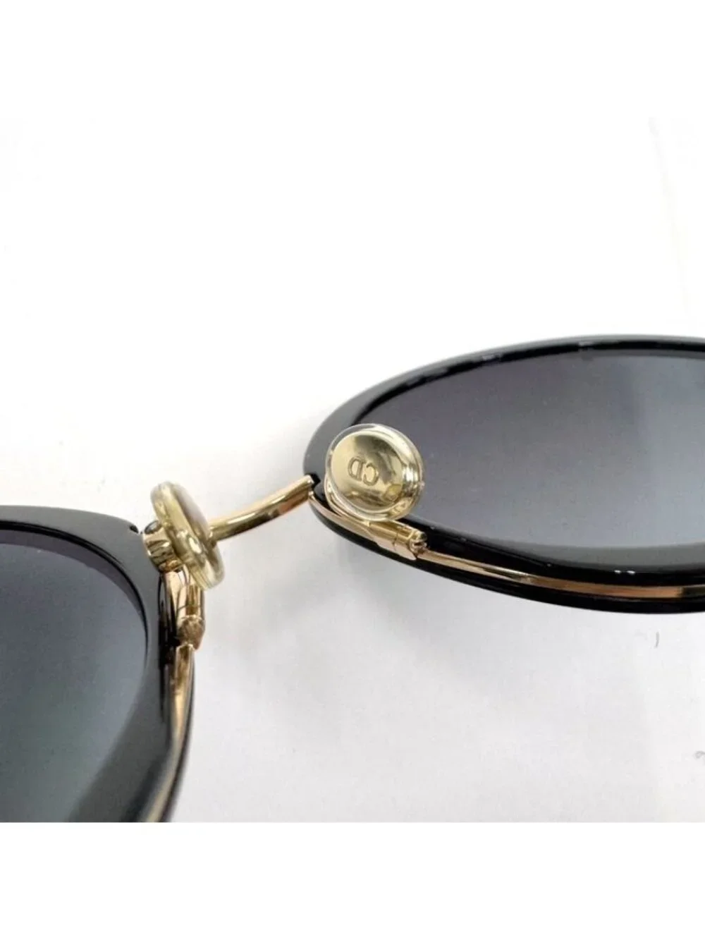 Dior Hypnotic 1 Sunglasses Champagne Gold Flame Black Cles Lens - Picture 5 of 7